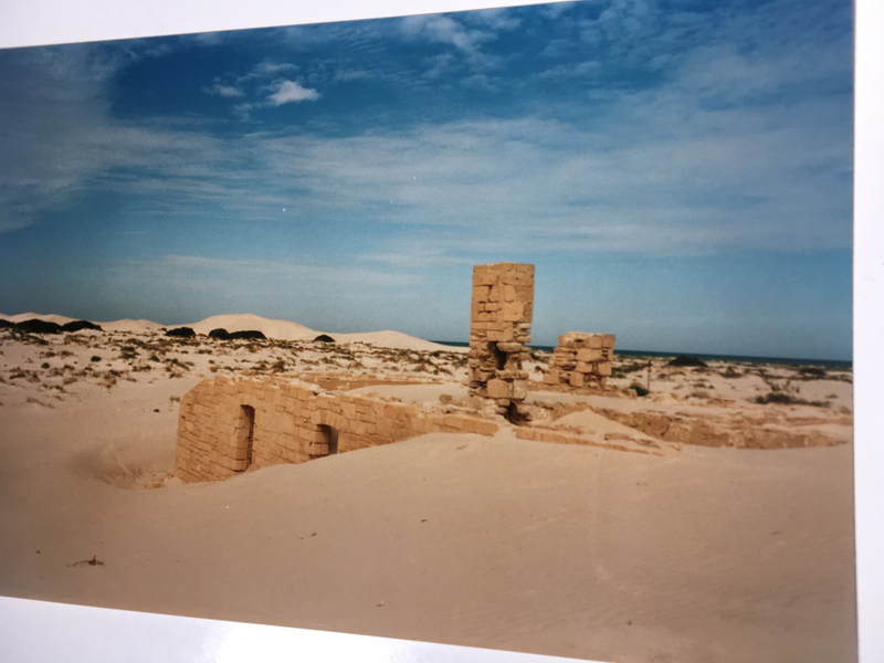 Buried telegraph station, Western Australia.